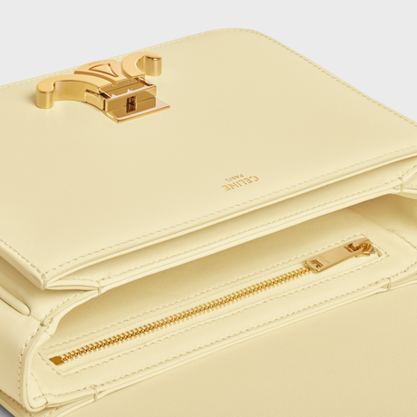 TEEN TRIOMPHE BAG IN SHINY CALFSKIN SUNLIGHT